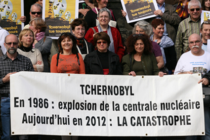 Photo du rassemblement commémoratif à Mulhouse en 2011.