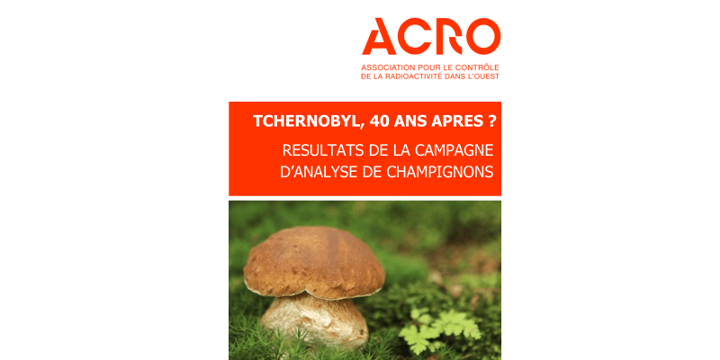 Rapport ACRO 40 ans