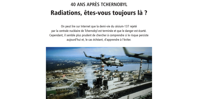 Rapport Belrad 40 ans